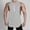 Gray, variant on ALLLIST Gym Tank Tops for Men Workout Big And Tall Pullover Breathable Solid Black Stretch Sportswear for Men Size M-3XL