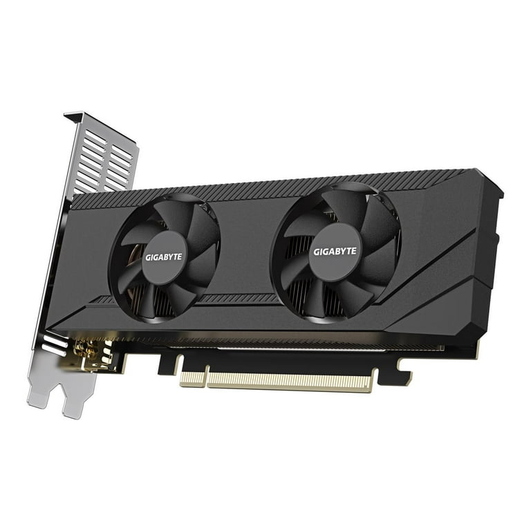 GIGABYTE GeForce RTX 3050 OC 6G Gaming GPU, Low Profile, 2x