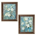 thumbnail image 1 of Gango Home Decor Contemporary Graceful Magnolia I & II by Danhui Nai (Ready to Hang); Two 11x14in Gold Trim Framed Prints, 1 of 5