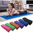 thumbnail image 4 of High-Density EVA Yoga Brick & Strap Kit - Solid Green Foam Support Blocks for Yoga, Dance & Stretching - 2 Bricks with Extension Belt for Balance, Flexibility & Split Training - Essential Fitness, 4 of 6