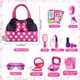 thumbnail image 4 of Monedero Pretend Play Kaodezhu para niñas con juguetes de maquillaje de 3 a 6 años, 4 of 6