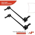 thumbnail image 4 of A-Premium 2Pcs Front Sway Bar Links Stabilizer Links Compatible with Chrysler New Yorker 1994-1996 Lhs 1994-1997 Concorde Dodge Intrepid Eagle Vision 1993-1997, 4 of 8