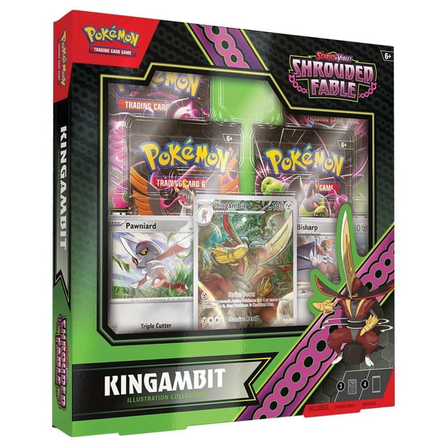Juego de cartas coleccionables Pokémon Scarlet & Violet Kingambit Collection