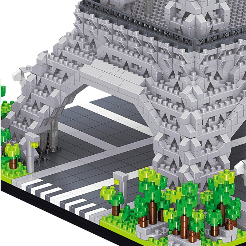 3585pcs Paris Eiffel Tower Building Blocks Set Famous World Architecture Educational Toys Micro Bricks For Kids Adults Walmart