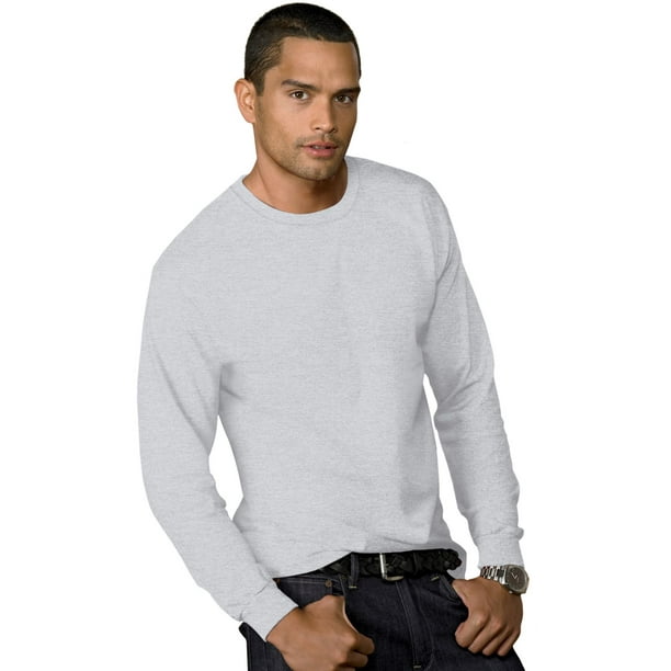 Hanes Men`s 5.2 oz COMFORTSOFT HEAVYWEIGHT T-Shirt, S, Black