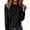 Black_DC03, variant on Knit Sweater for Women Long Sleeve Crew Neck Cute Sweaters Dressy Causal Loose Warm Soft Cozy Hollow Tunic Fall Winter Crochet Pullover Camel L