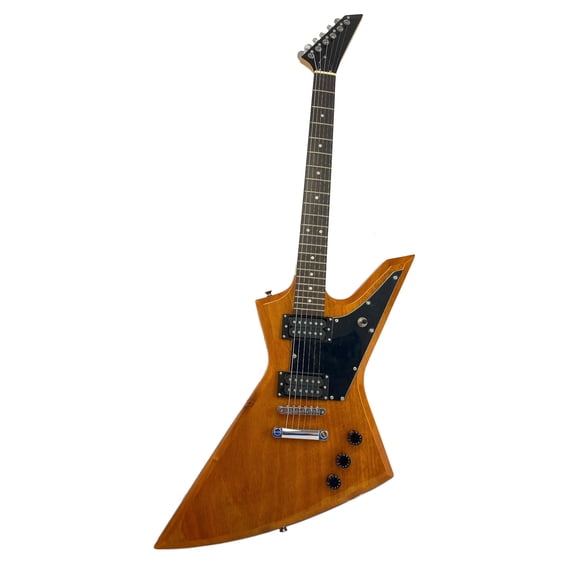Full Size Right Handed Rock Style Electric 6 String Guitar Solid Wood