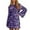 A-Purple116, variant on Womens Dresses Sequin Round Neck Long Flared Sleeve Party Night Out Mini Dress