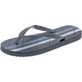 thumbnail image 3 of Showaflops Shower and Water Sandals - 11/12 - Gray/Turquoise/White Stripe, 3 of 3