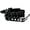 Black, variant on Jodi Head Coney Island Guitar Strap Red