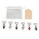 thumbnail image 5 of Kit de recuerdo de regreso de invitados, juego de 30 llaves angulares, colgantes de llave de regalo para fiesta, llavero angular con acabado de lujo, 5 of 8