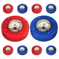 thumbnail image 2 of Juego de 10 mini discos de tejo, juego de curling de mesa para coordinación ojo-mano, juego de interior, divertidos discos de tejo portátiles, 2 of 7