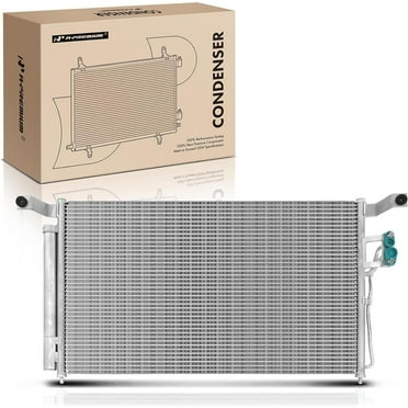 A-Premium Air Conditioning A/C Condenser Compatible with Hyundai Santa Fe 2007-2009 2.7L 3.3L, Replace# 976062B000