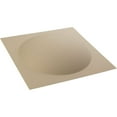 thumbnail image 6 of Ekena Millwork 19 5/8"W x 19 5/8"H Sloane EnduraWall Decorative 3D Wall Panel, UltraCover Satin Smokey Beige (Covers 2.67 Sq. Ft.), 6 of 6