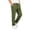 Army Green2, variant on Boys Solid Casual Pull On Chino Pants Elastic Drawstring Waist Straight Leg School Uniform Trousers Kids Loose Fit Flat Woven Pants for Daily School Weekend Wear(Khaki,13-14 Years)