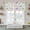 White, variant on Easter Tier Curtains 24 Inch Length, Striped Colorful Eggs Spring Vintage Botanical Cafe Short Curtains for Bathroom Over Sink, Small Kitchen Curtain Light Filtering Drapes 2 Panels 27.5"Wx24"L