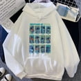 thumbnail image 5 of Disney-Sudadera con capucha de Lilo Stitch para hombre y mujer, ropa de calle con estampado de Anime Kawaii, de Manga corta, 5 of 5