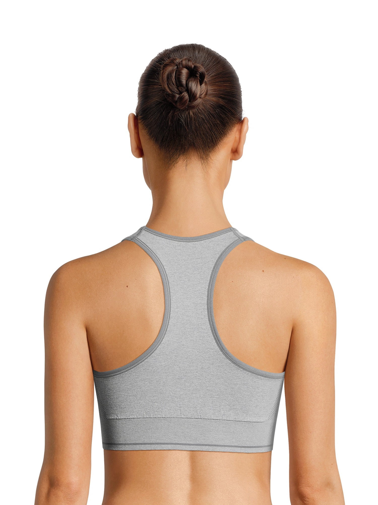 Reebok Womens Medium Support Key Seamless Sports Bra for Women