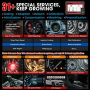 LAUNCH CRP 919E BT Car Bluetooth Scanner Bidirectional Diagnostic Tool , 35+ Resets, CANFD&DOIP,FCA AutoAuth,VAG Guided