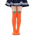thumbnail image 6 of Xijirk Women Christmas Stripe 3D Tree Decor Knee High Socks Stretchy Knit Long Socks for Holiday Size:One Size, 6 of 8