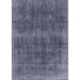 thumbnail image 1 of Ahgly Company Machine Washable Indoor Rectangle Industrial Modern Purple Navy Blue Area Rugs, 7' x 10', 1 of 7