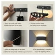 thumbnail image 4 of Focos LED de pared para exteriores, 6 W, luz cálida, 3500 K, 4 of 8