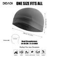 thumbnail image 2 of DIDADI Sport Beanie Skull Cap, Summer Quick Dry Skull Hats, Lightweight Helmet Liner,  Sweat Wicking Dome Hat Head Wrap, Sleep Caps (Blue), 2 of 6
