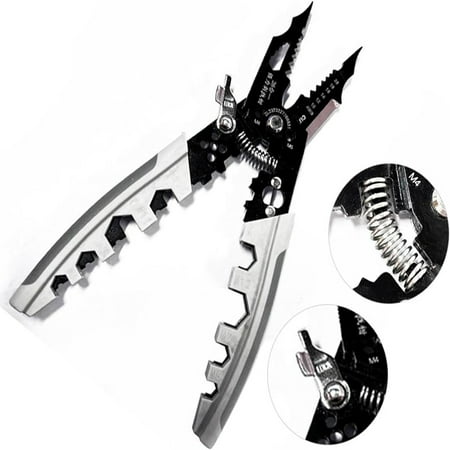 

High-quality Professional-grade Electricians Wire Stripping Cutting and Crimping Tool for DIY Enthusiasts. Reliable and top-notch for accurate and precise results. Essential tool for pr