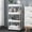 White 15.94" x 12.6" x 5.31", variant on HOARBOEG 4-Tier Slim Rolling Storage Cart with Wheels, Plastic Bathroom & Kitchen Organizer, Narrow Utility Cart for Laundry Room, Dorm, RV, Space-Saving Mobile Shelving Unit for Small Spaces