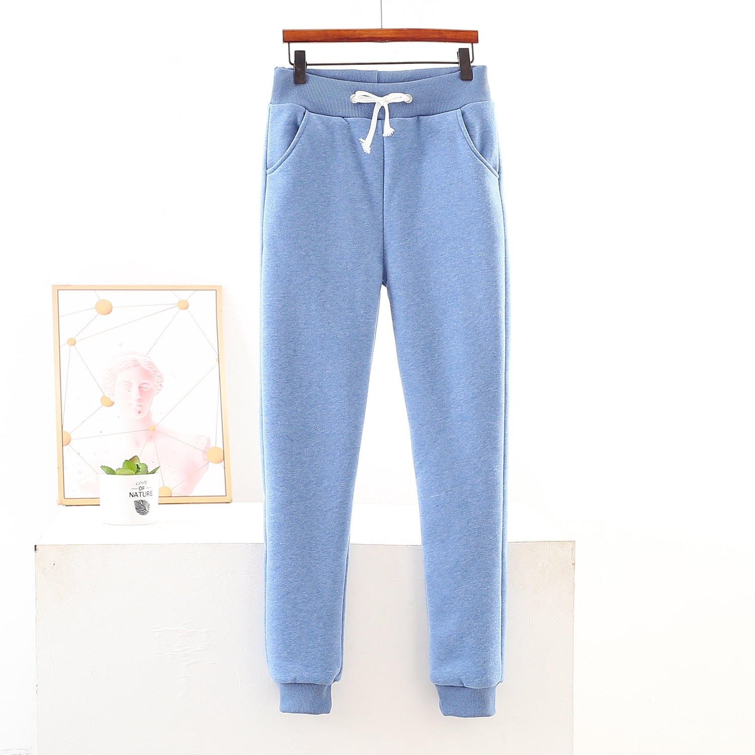 Xerarch Womens Fleece Lined Sweatpants 