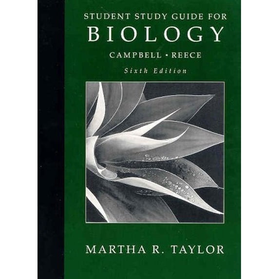 Pre-Owned Student Study Guide for Biology, 6th Edition (Paperback) 0805366342 9780805366341