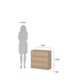 thumbnail image 6 of Tvilum Studio 4-Piece Bedroom Set, Jackson Hickory, 6 of 11