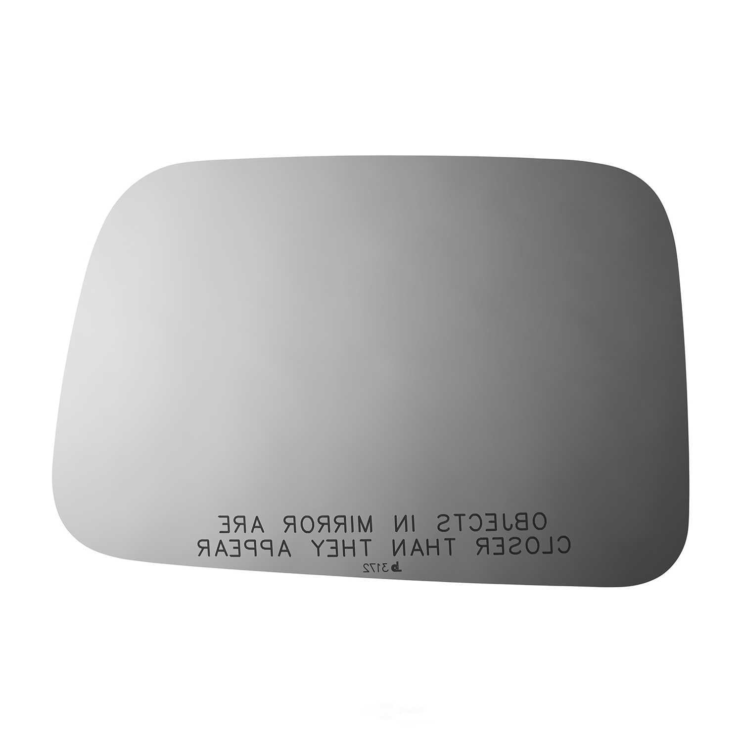 Burco 3172 Passenger Side Convex Replacement Mirror Glass for Toyota Pickup