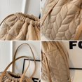 thumbnail image 3 of LinYooLi Quilted Tote Bag Soft Trendy Puffer Tote Bag for Women Light Winter Down-Filled Designer Shoulder Handbags, 3 of 7