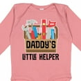 thumbnail image 4 of Inktastic Daddys Little Helper Tool Box Boys or Girls Long Sleeve Baby Bodysuit, 4 of 5