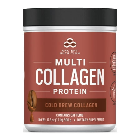 Ancient Nutrition Multi Collagen Protein Cold Brew - 40 Servings
