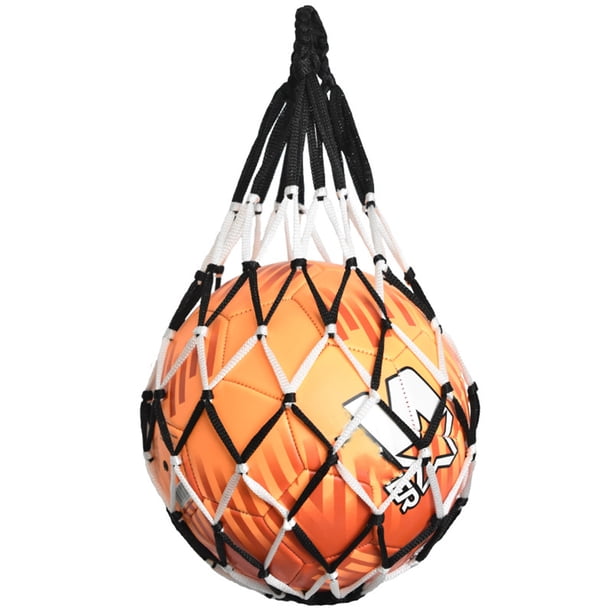 Bolsa de transporte de baloncesto, almacenamiento de malla, soporte para pelotas deportivas para entrenador, adultos y niños