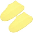 thumbnail image 1 of BESTYASH 1Par Protector De Zapatos Impermeable Amarillo Con Antideslizante Para Uso Exterior Y Lluvia, 1 of 6