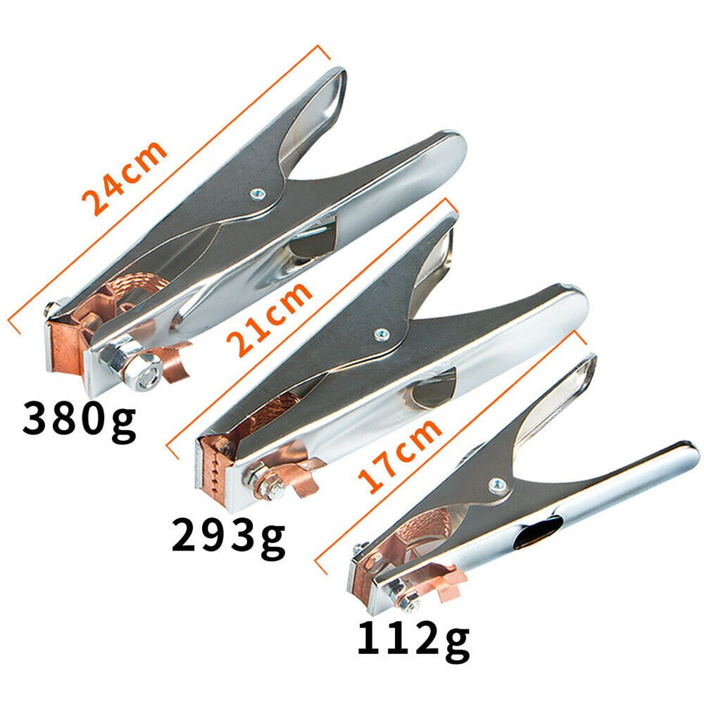 800A Copper Earth Ground Cable Clip Welding Manual Welder Electrode Holder Clamp 