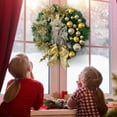 thumbnail image 3 of Suncoda Christmas Wreath, Our Lady of Wreath Christmas Wreath Bow Supplicate Wreath, Christmas Ornament, 3 of 8