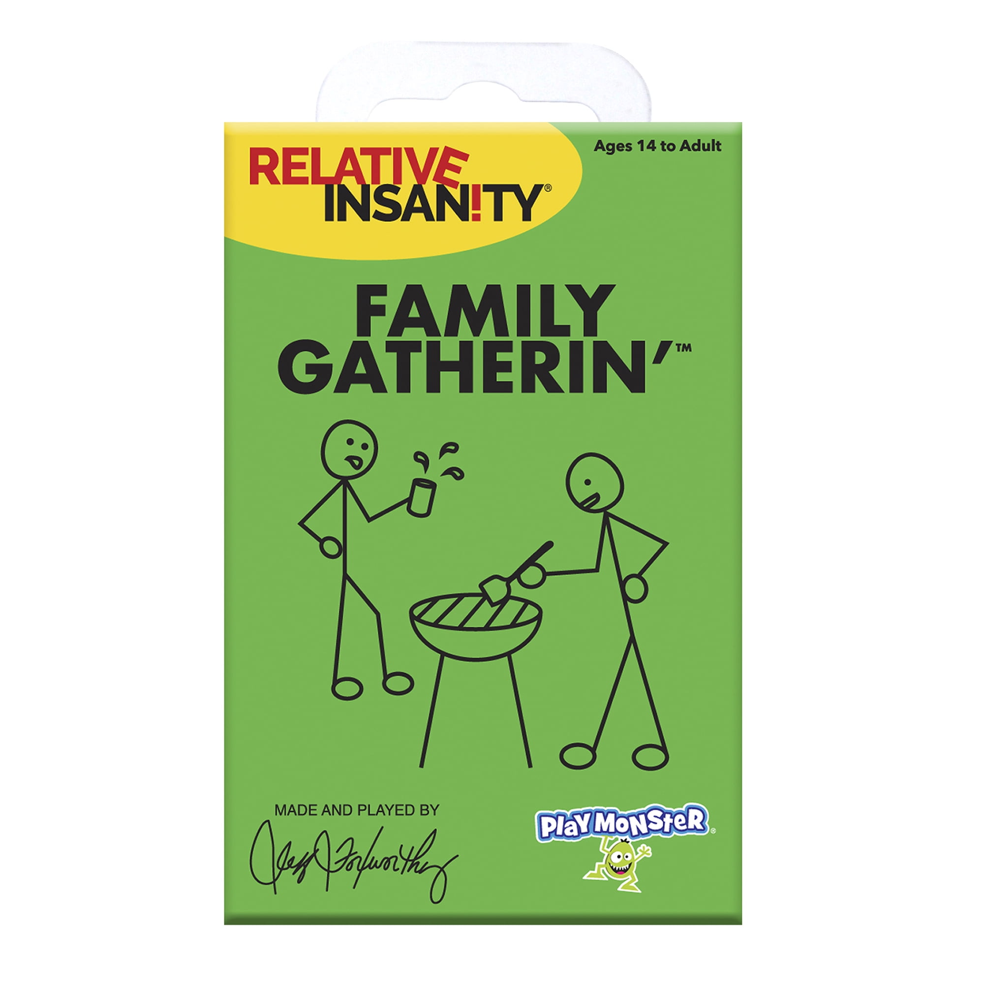RELATIVE INSANITY FAMILY GATHERIN' PARTY GAME, CARD GAME