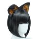 thumbnail image 4 of Diadema de pelo largo con orejas de lobo y gato, zorro, perro, disfraz de fiesta de Halloween para niñas, 4 of 5