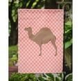 thumbnail image 3 of Caroline's Treasures BB7819GF F1 Hybrid Camel Pink Check Flag Garden Size , Small, multicolor, 3 of 3