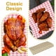 thumbnail image 4 of Hojas de Papel Encerado Uxcell para Alimentos, Papel de Envoltura de Sándwich Resistente a la Grasa a Cuadros para Canasta de Alimentos de Pan Fiesta Café y Blanco 9x9", 4 of 7