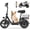 Black, variant on INSDRGN Electric Scooter for Adults, Seat E-Scooter with 900W Peak Motor, 20MPH, 28 Miles Range, 330lbs Max Load, UL2272, Pink