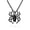 Black, variant on Halloween Costume Accessory for Women Men Spider Pendant Necklace for Female Male Goth Necklaces for halloween costumes Decorations