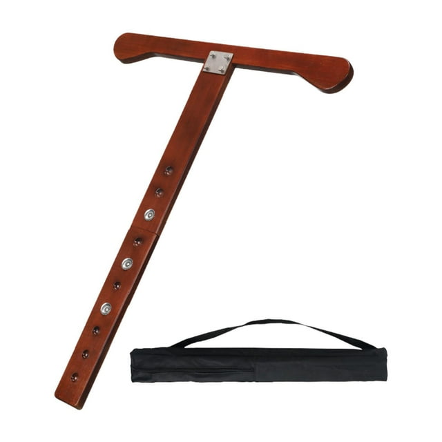 Bunblic Support de Repose-Bouton en Bois pour Cello, Débutant, Brun Foncé