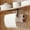 White, variant on Stainless Steel Kitchen and Bathroom Paper Towel Holder Rack with Versatile Options for Refrigerator Cabinet or Wall