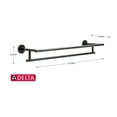 thumbnail image 7 of Delta Trinsic 24" Double Towel Bar, Venetian Bronze, 7 of 7