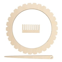 WHAMVOX 1 Set Wooden Looms Handcraft Weaving Loom Weaving Board Hand-Knitting Tool Craft Weaving Tool